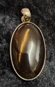 925 Sterling Silver Smoky Quartz Pendant
