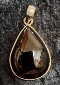 925 Sterling Silver Smoky Quartz Pendant