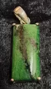 925 Sterling Silver Ruby in Zoisite Pendant