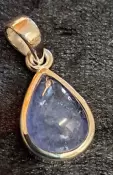 925 Sterling Silver Tanzanite Pendant