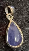 925 Sterling Silver Tanzanite Pendant