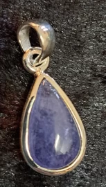 925 Sterling Silver Tanzanite Pendant