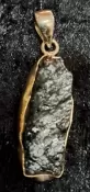 925 Sterling Silver Black Tourmaline Pendant