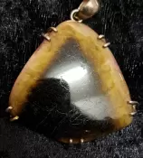 925 Sterling Silver Watermelon Tourmaline Pendant