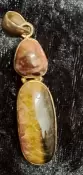 925 Sterling Silver Watermelon Tourmaline Pendant