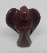 Red Jasper Angel Carving - 2.5cm (1 inch)