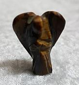 Tiger's Eye Angel Carving - 2.5cm (1 inch)
