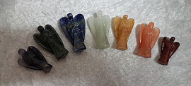 Hand Carved Chakra Angel  Set - 5cm (2 inch)