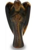 Tiger's Eye Angel Carving - 5cm (2 inch)
