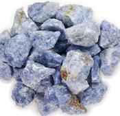 Natural Small Blue Calcite Clusters