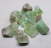 Green Calcite Rough Stones