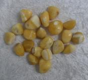 Yellow Aragonite Tumbled Stone