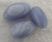 Blue Lace Agate Tumbled Stones