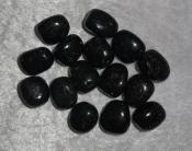 Rare Nuummite Tumbled Stones (Sorcerer's Stone)