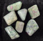 Ruby Zoisite Tumbled Stones