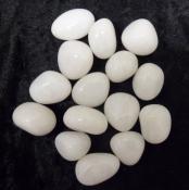  Snow Quartz Tumbled Stones