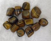 Brown Tiger's Eye Tumbled Stones