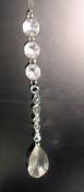 Glass Hanging on Wavy Glass 